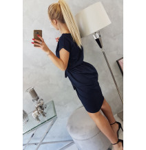 Pamut ruha MI8980 övvel sötétkék