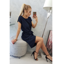 Pamut ruha MI8980 övvel sötétkék