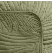 Bársony ágytakaró Luiz4 világos zöld new