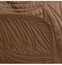 Bársony ágytakaró Luiz4 tégla new