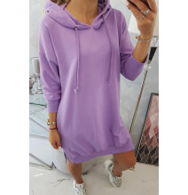 Ruha meghosszabbított hátsó és egy kapucnival MI9078 lila