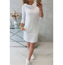 Ruha kapucnival és zsebekkel MIG8847 fehér