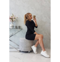 Ruha kapucnival és zsebekkel MIG8847 fekete