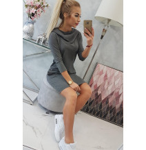 Ruha kapucnival és zsebekkel MIG8847 grafit