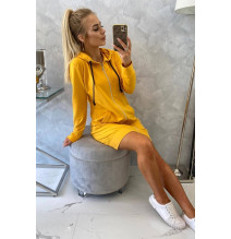 Női kapucnis zsebek MI8924 okker