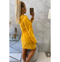 Női kapucnis zsebek MI8924 okker