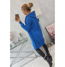 Női szigetelt, kapucnis pulóver MI9302 azúrkék