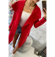 Kardigánt MI8928 piros