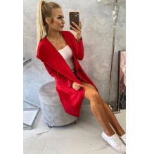 Kardigánt MI8928 piros