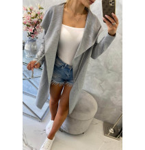 Kardigánt MI8928 szürke