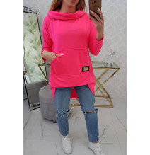 Női  tunika MI9116 neon rózsaszín