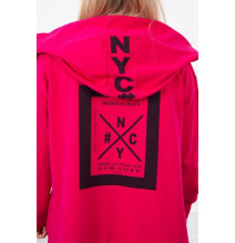 Kardigánt oversize MI0044 fukszia