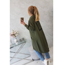 Kardigánt oversize MI0044 khaki