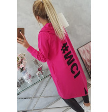 Kardigánt oversize MI9005 fukszia