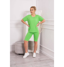 Felsők és nadrágok MI9099 világos zöld