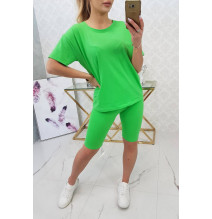 Felsők és nadrágok MI9099 világos zöld