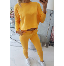 Női szett túlméretes blúzzal MI9091 okker
