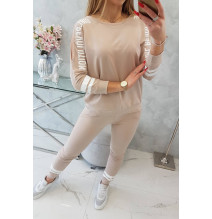 Női szett MI8849 Girl Revolution bézs