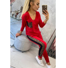 Női szett Párduc MI0068 piros