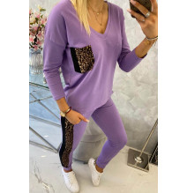 Női szett Párduc MI0068 lila