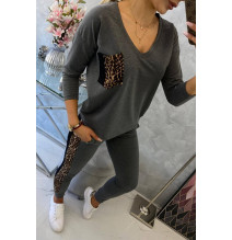 Női szett Párduc MI0068 grafit