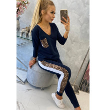 Női szett Párduc MI0068 sötétkék