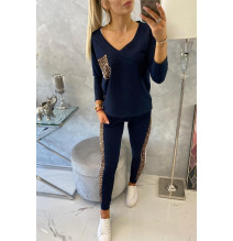 Női szett Párduc MI0068 sötétkék