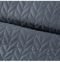 Bársony ágytakaró Luiz4 grafit new