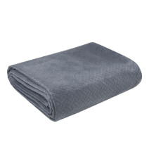 Bársony ágytakaró Luiz5 grafit new