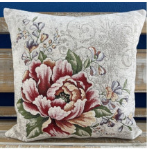 Párnahuzat gobelin 42x42 cm Chenille 1182 RJ