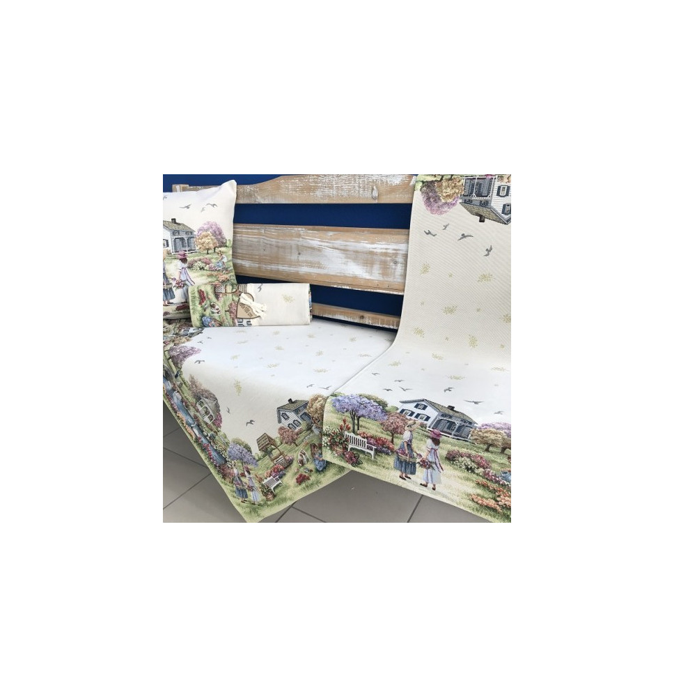 Gobelin terítő 100x100 cm Eden 1185