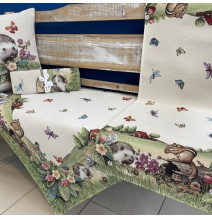 Gobelin asztalterítő 100x100 cm Eden 1180