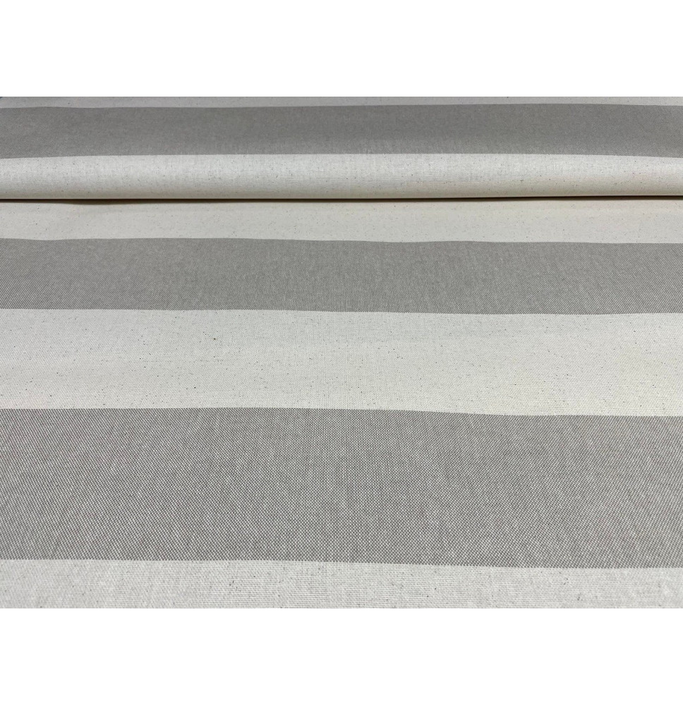 Díszítő szövet csíkok lurexszel, magasság 140 cm