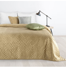 Bársony ágytakaró Luiz6 bézs new