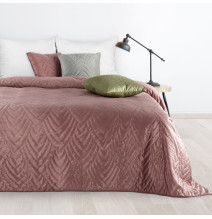 Bársony ágytakaró Luiz6 tózsaszín new