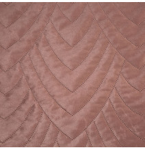 Bársony ágytakaró Luiz6 tózsaszín new