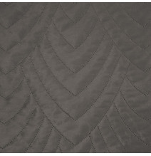 Bársony ágytakaró Luiz6 grafit new