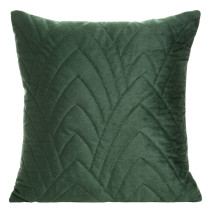 Bársony párnahuzat Luiz6 40x40 cm sötétzöld new