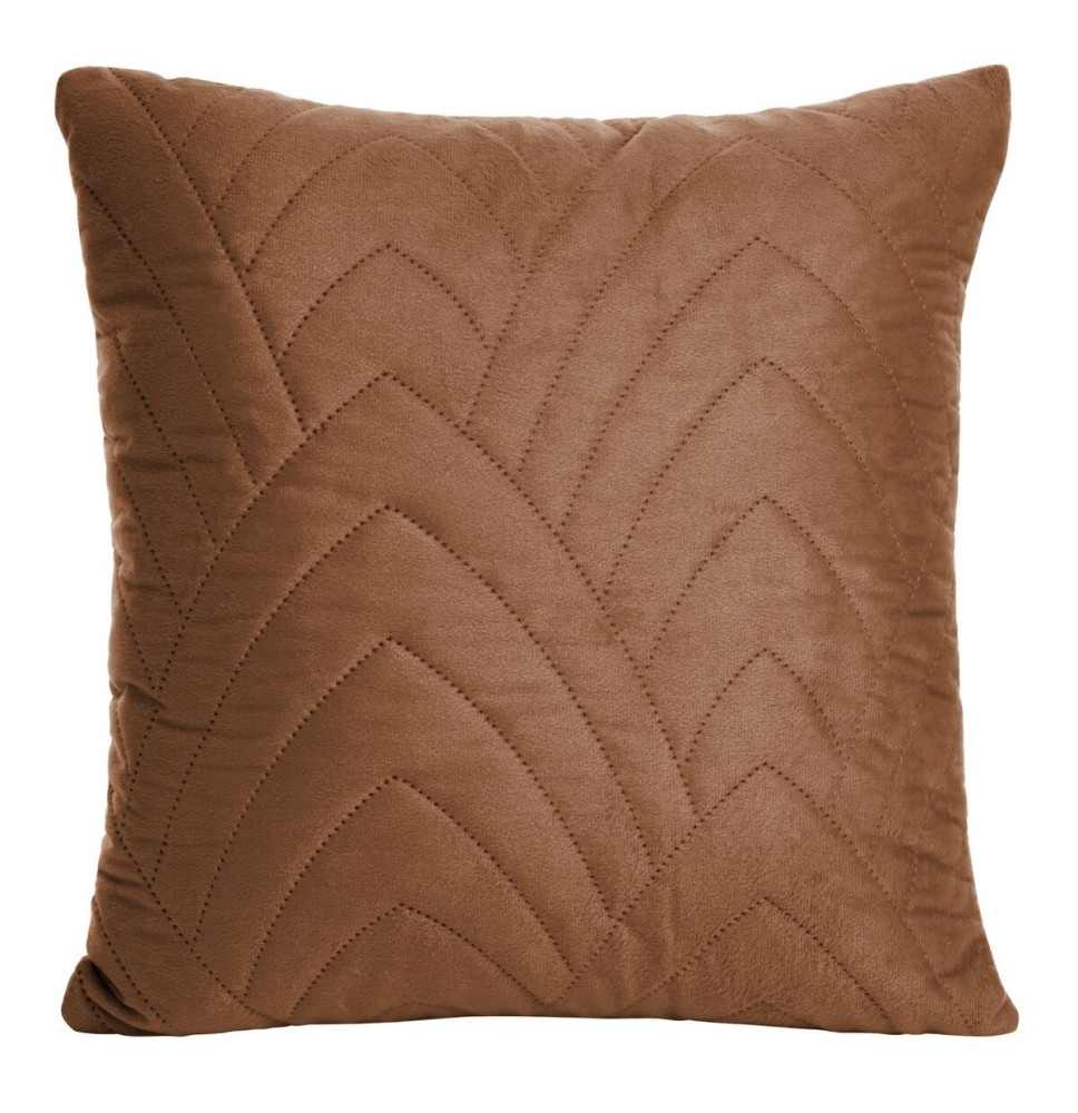 Bársony párnahuzat Luiz6 40x40 cm tégla new