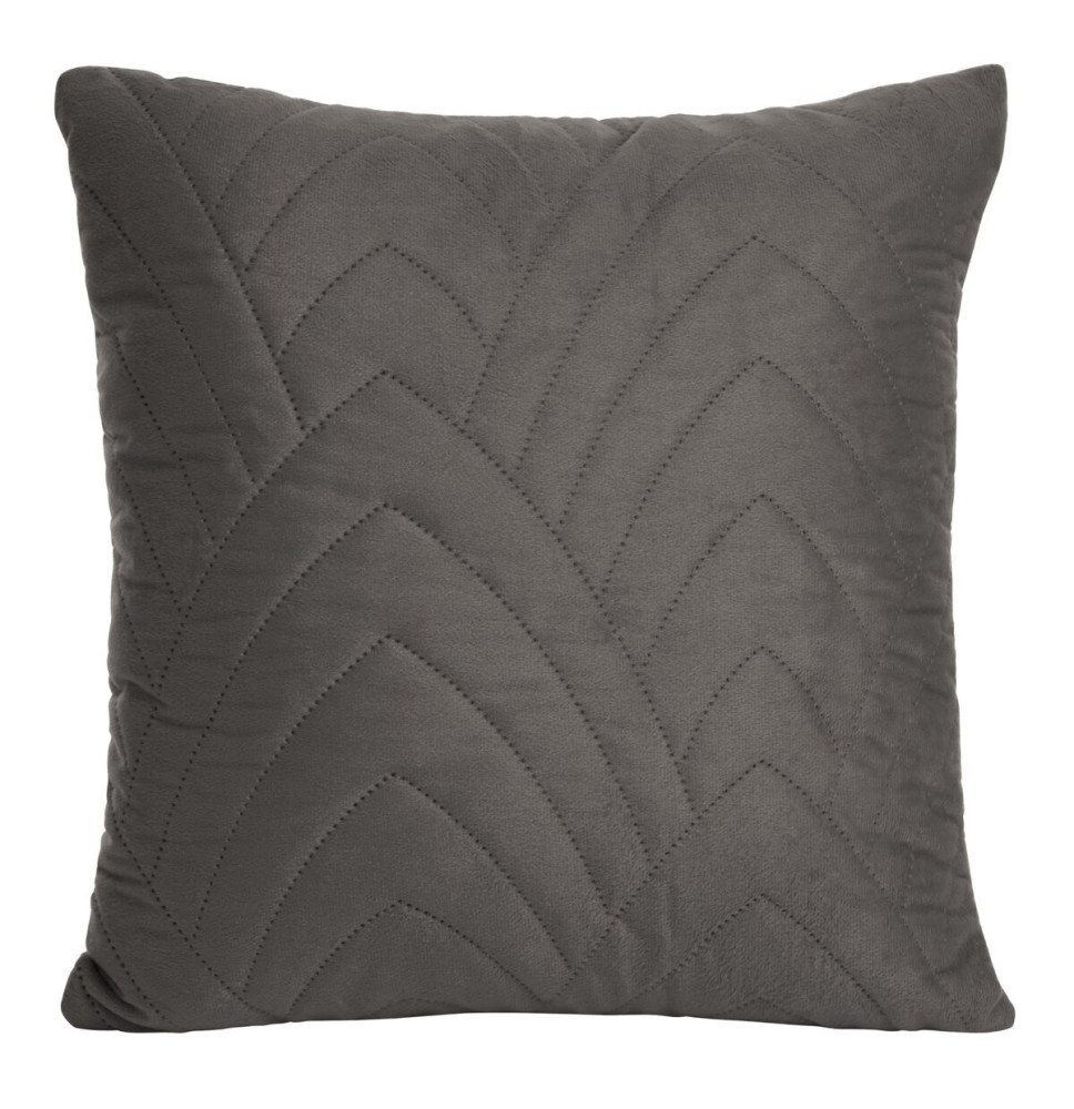 Bársony párnahuzat Luiz6 40x40 cm grafit new