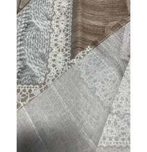 Takaró a kanapén Shabby piros