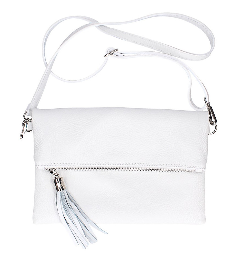 Bőr kézitáska 668 fehér