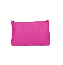 Női bőr válltáska 739 fukszia Made in Italy