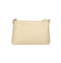 Női bőr válltáska 739 szürkésbarna Made in Italy