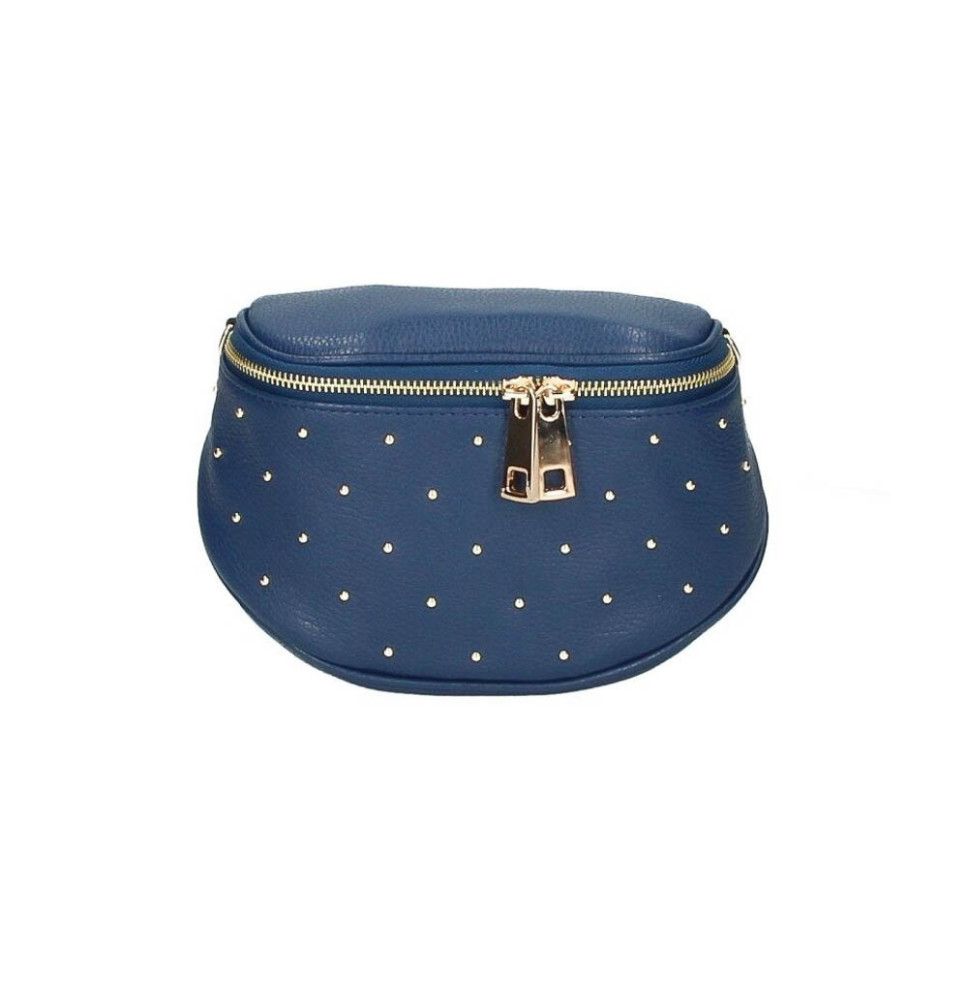 Női bőr válltáska 737 jeans Made in Italy