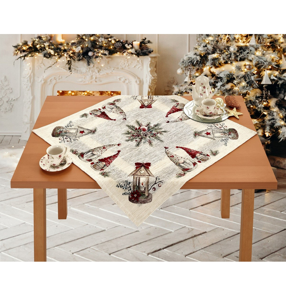 Gobelin asztalterítő 90x90 cm Chenille IT020