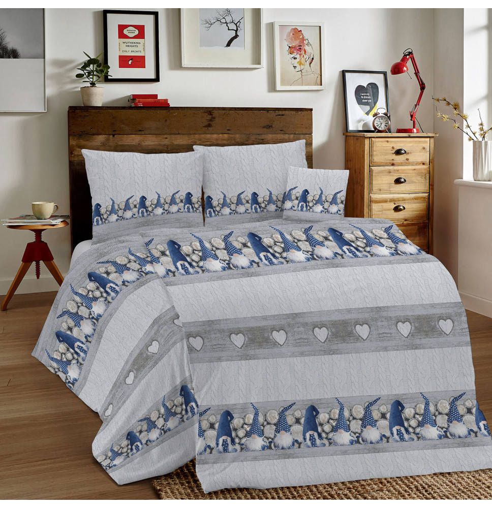 Pamut ágynemű MIG002SK Tündérek kék Made In Italy