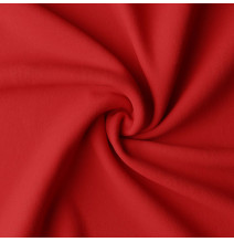 Függöny a gyűrűk cirkóniával 140x250 cm piros