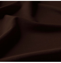 Függöny a gyűrűk cirkóniával 140x250 cm sötétbarna