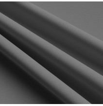 Függöny a gyűrűk cirkóniával 140x250 cm sötétszürke